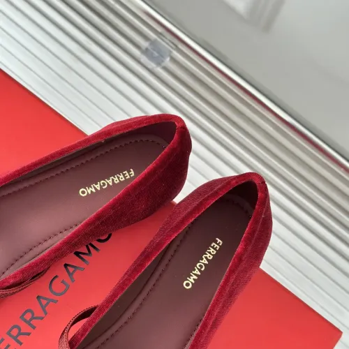 Cheap Salvatore Ferragamo Flat Shoes For Women #1408917 Replica Wholesale [$105.00 USD] [ITEM#1408917] on Replica Salvatore Ferragamo Flat Shoes