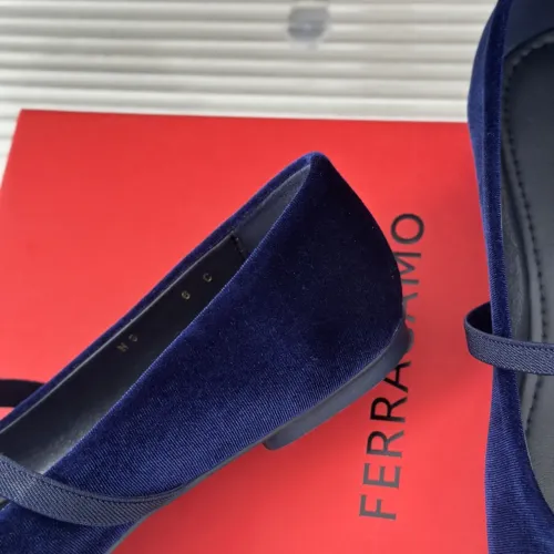 Cheap Salvatore Ferragamo Flat Shoes For Women #1408918 Replica Wholesale [$105.00 USD] [ITEM#1408918] on Replica Salvatore Ferragamo Flat Shoes