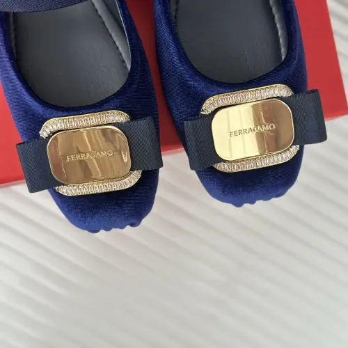 Cheap Salvatore Ferragamo Flat Shoes For Women #1408918 Replica Wholesale [$105.00 USD] [ITEM#1408918] on Replica Salvatore Ferragamo Flat Shoes