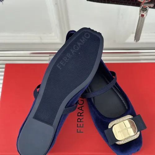 Cheap Salvatore Ferragamo Flat Shoes For Women #1408918 Replica Wholesale [$105.00 USD] [ITEM#1408918] on Replica Salvatore Ferragamo Flat Shoes