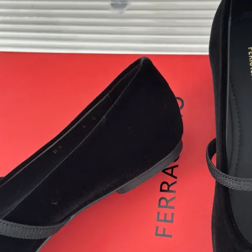 Cheap Salvatore Ferragamo Flat Shoes For Women #1408920 Replica Wholesale [$105.00 USD] [ITEM#1408920] on Replica Salvatore Ferragamo Flat Shoes