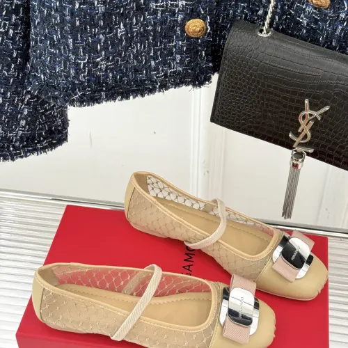 Cheap Salvatore Ferragamo Flat Shoes For Women #1408921 Replica Wholesale [$108.00 USD] [ITEM#1408921] on Replica Salvatore Ferragamo Flat Shoes