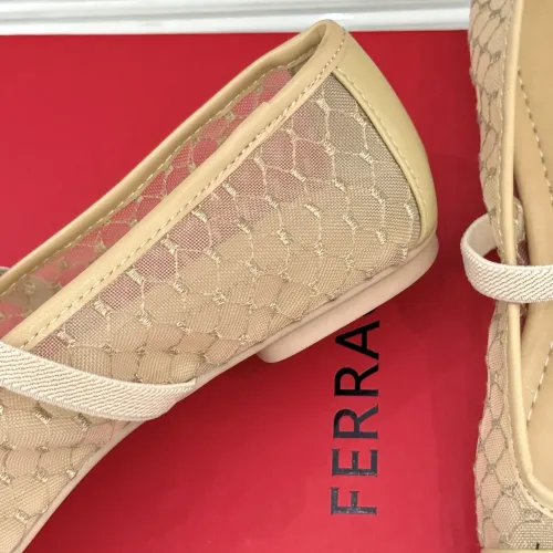 Cheap Salvatore Ferragamo Flat Shoes For Women #1408921 Replica Wholesale [$108.00 USD] [ITEM#1408921] on Replica Salvatore Ferragamo Flat Shoes