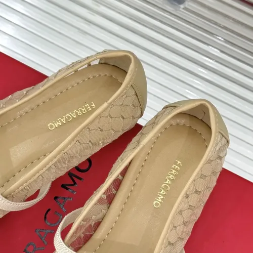 Cheap Salvatore Ferragamo Flat Shoes For Women #1408921 Replica Wholesale [$108.00 USD] [ITEM#1408921] on Replica Salvatore Ferragamo Flat Shoes