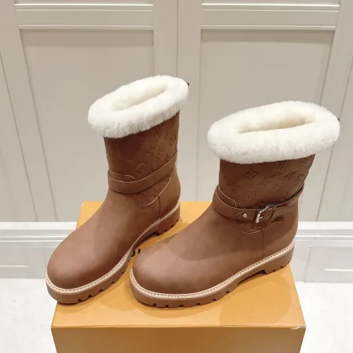 Cheap Louis Vuitton Boots For Women #1408951 Replica Wholesale [$135.00 USD] [ITEM#1408951] on Replica Louis Vuitton Boots