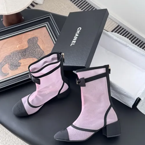 Cheap Chanel Boots For Women #1409003 Replica Wholesale [$108.00 USD] [ITEM#1409003] on Replica Chanel Boots