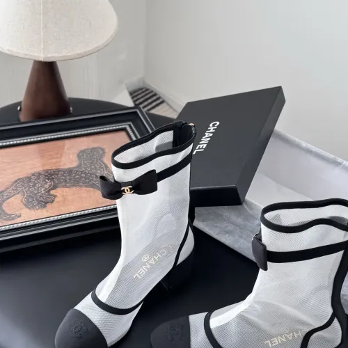Cheap Chanel Boots For Women #1409005 Replica Wholesale [$108.00 USD] [ITEM#1409005] on Replica Chanel Boots
