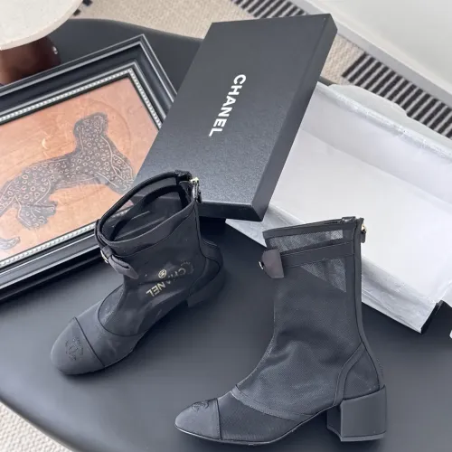 Cheap Chanel Boots For Women #1409006 Replica Wholesale [$108.00 USD] [ITEM#1409006] on Replica Chanel Boots