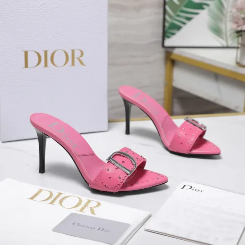 Cheap Christian Dior Slippers For Women #1409013 Replica Wholesale [$108.00 USD] [ITEM#1409013] on Replica Christian Dior Slippers