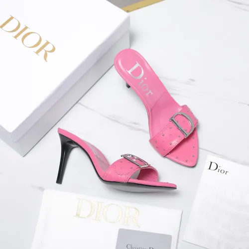 Cheap Christian Dior Slippers For Women #1409013 Replica Wholesale [$108.00 USD] [ITEM#1409013] on Replica Christian Dior Slippers