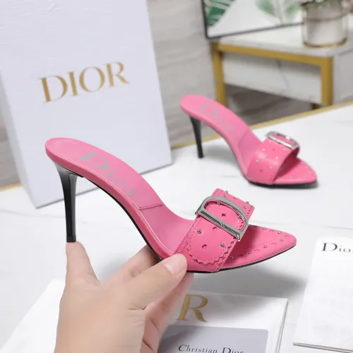 Cheap Christian Dior Slippers For Women #1409013 Replica Wholesale [$108.00 USD] [ITEM#1409013] on Replica Christian Dior Slippers