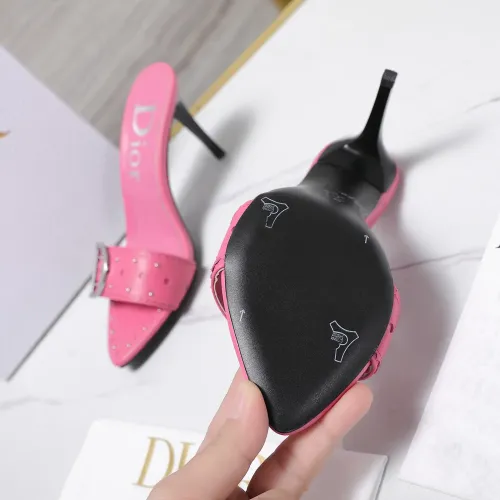 Cheap Christian Dior Slippers For Women #1409013 Replica Wholesale [$108.00 USD] [ITEM#1409013] on Replica Christian Dior Slippers