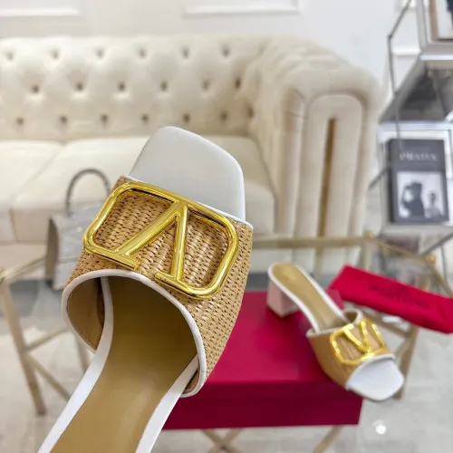 Cheap Valentino Slippers For Women #1409015 Replica Wholesale [$85.00 USD] [ITEM#1409015] on Replica Valentino Slippers