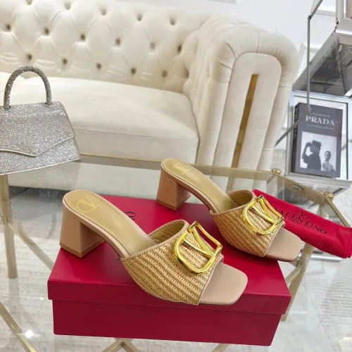 Cheap Valentino Slippers For Women #1409016 Replica Wholesale [$85.00 USD] [ITEM#1409016] on Replica Valentino Slippers