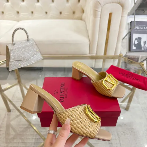 Cheap Valentino Slippers For Women #1409016 Replica Wholesale [$85.00 USD] [ITEM#1409016] on Replica Valentino Slippers