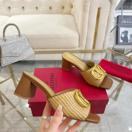 Cheap Valentino Slippers For Women #1409017 Replica Wholesale [$85.00 USD] [ITEM#1409017] on Replica Valentino Slippers