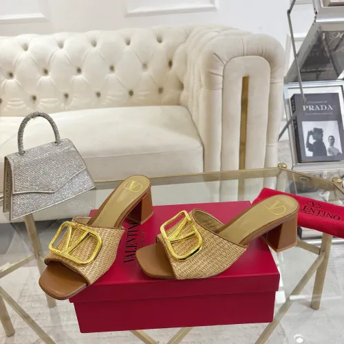 Cheap Valentino Slippers For Women #1409017 Replica Wholesale [$85.00 USD] [ITEM#1409017] on Replica Valentino Slippers