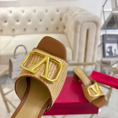 Cheap Valentino Slippers For Women #1409017 Replica Wholesale [$85.00 USD] [ITEM#1409017] on Replica Valentino Slippers