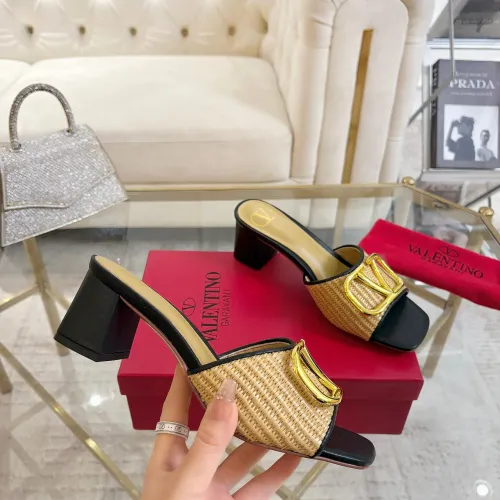 Cheap Valentino Slippers For Women #1409018 Replica Wholesale [$85.00 USD] [ITEM#1409018] on Replica Valentino Slippers