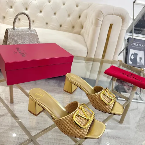 Cheap Valentino Slippers For Women #1409019 Replica Wholesale [$85.00 USD] [ITEM#1409019] on Replica Valentino Slippers