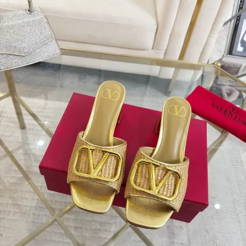 Cheap Valentino Slippers For Women #1409019 Replica Wholesale [$85.00 USD] [ITEM#1409019] on Replica Valentino Slippers