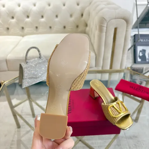 Cheap Valentino Slippers For Women #1409019 Replica Wholesale [$85.00 USD] [ITEM#1409019] on Replica Valentino Slippers