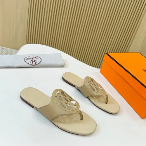 Cheap Hermes Slippers For Women #1409026 Replica Wholesale [$82.00 USD] [ITEM#1409026] on Replica Hermes Slippers