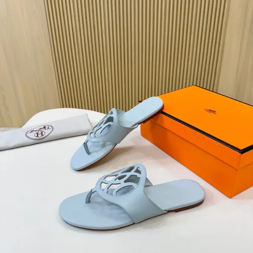 Cheap Hermes Slippers For Women #1409031 Replica Wholesale [$82.00 USD] [ITEM#1409031] on Replica Hermes Slippers