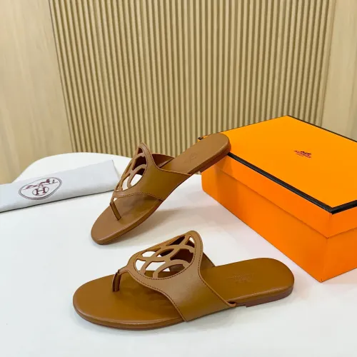 Cheap Hermes Slippers For Women #1409033 Replica Wholesale [$82.00 USD] [ITEM#1409033] on Replica Hermes Slippers