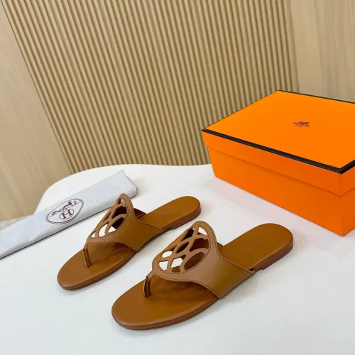 Cheap Hermes Slippers For Women #1409033 Replica Wholesale [$82.00 USD] [ITEM#1409033] on Replica Hermes Slippers