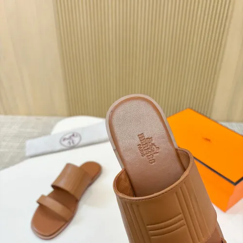 Cheap Hermes Slippers For Women #1409040 Replica Wholesale [$82.00 USD] [ITEM#1409040] on Replica Hermes Slippers