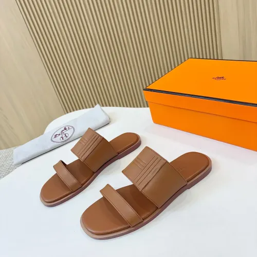 Cheap Hermes Slippers For Women #1409040 Replica Wholesale [$82.00 USD] [ITEM#1409040] on Replica Hermes Slippers