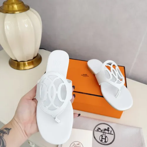 Cheap Hermes Slippers For Women #1409049 Replica Wholesale [$82.00 USD] [ITEM#1409049] on Replica Hermes Slippers