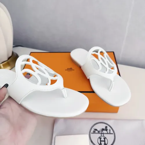 Cheap Hermes Slippers For Women #1409049 Replica Wholesale [$82.00 USD] [ITEM#1409049] on Replica Hermes Slippers