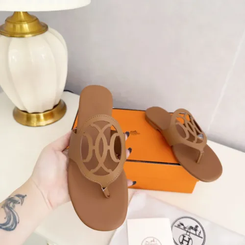 Cheap Hermes Slippers For Women #1409053 Replica Wholesale [$82.00 USD] [ITEM#1409053] on Replica Hermes Slippers