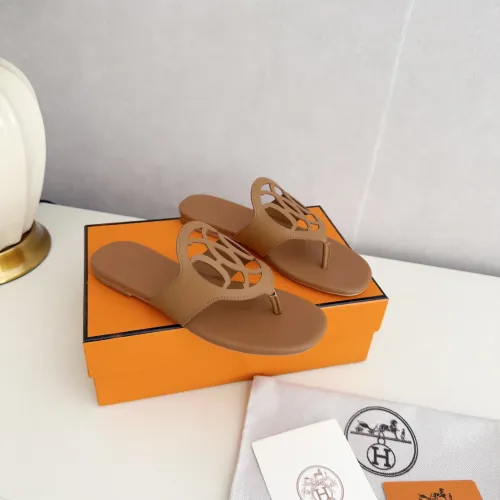 Cheap Hermes Slippers For Women #1409053 Replica Wholesale [$82.00 USD] [ITEM#1409053] on Replica Hermes Slippers