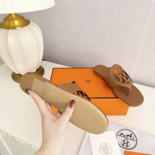 Cheap Hermes Slippers For Women #1409053 Replica Wholesale [$82.00 USD] [ITEM#1409053] on Replica Hermes Slippers