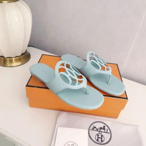 Cheap Hermes Slippers For Women #1409060 Replica Wholesale [$82.00 USD] [ITEM#1409060] on Replica Hermes Slippers
