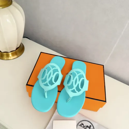 Cheap Hermes Slippers For Women #1409061 Replica Wholesale [$82.00 USD] [ITEM#1409061] on Replica Hermes Slippers