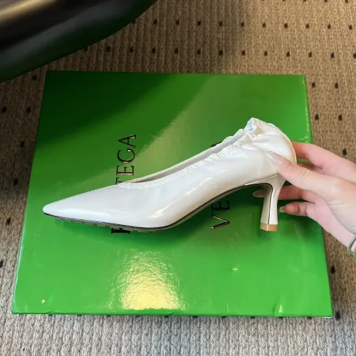 Cheap Bottega Veneta BV High-heeled Shoes For Women #1409088 Replica Wholesale [$122.00 USD] [ITEM#1409088] on Replica Bottega Veneta BV High-heeled Shoes