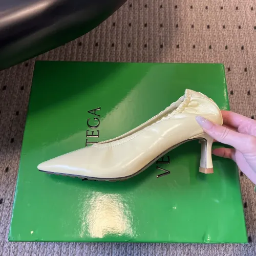 Cheap Bottega Veneta BV High-heeled Shoes For Women #1409089 Replica Wholesale [$122.00 USD] [ITEM#1409089] on Replica Bottega Veneta BV High-heeled Shoes