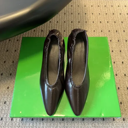 Cheap Bottega Veneta BV High-heeled Shoes For Women #1409090 Replica Wholesale [$122.00 USD] [ITEM#1409090] on Replica Bottega Veneta BV High-heeled Shoes