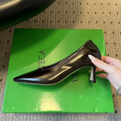 Cheap Bottega Veneta BV High-heeled Shoes For Women #1409090 Replica Wholesale [$122.00 USD] [ITEM#1409090] on Replica Bottega Veneta BV High-heeled Shoes