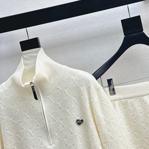 Cheap MIU MIU Tracksuits Long Sleeved For Women #1409101 Replica Wholesale [$162.00 USD] [ITEM#1409101] on Replica MIU MIU Tracksuits