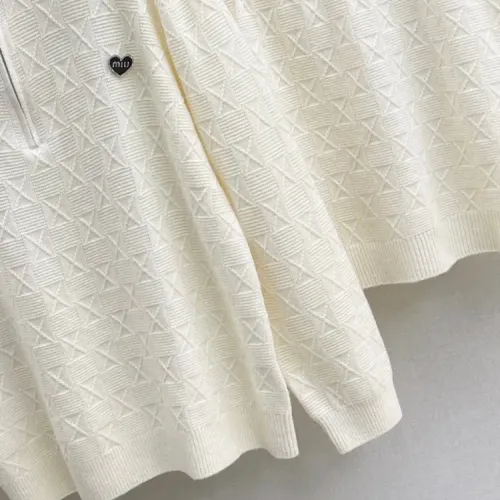 Cheap MIU MIU Tracksuits Long Sleeved For Women #1409101 Replica Wholesale [$162.00 USD] [ITEM#1409101] on Replica MIU MIU Tracksuits