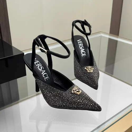 Cheap Versace Sandal For Women #1409118 Replica Wholesale [$82.00 USD] [ITEM#1409118] on Replica Versace Sandal