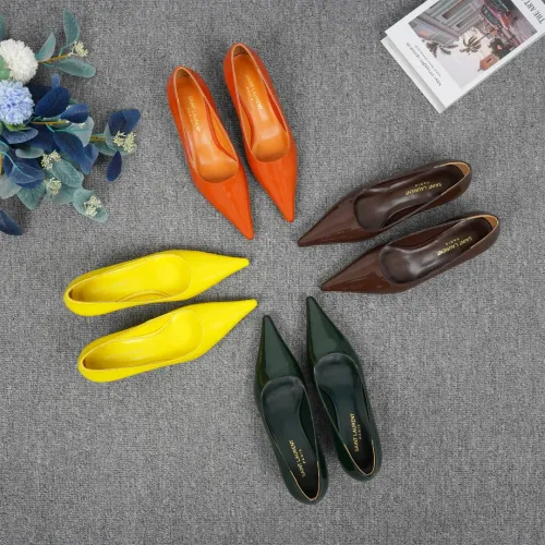 Cheap Yves Saint Laurent YSL High-Heeled Shoes For Women #1409138 Replica Wholesale [$105.00 USD] [ITEM#1409138] on Replica Yves Saint Laurent YSL High-Heeled Shoes