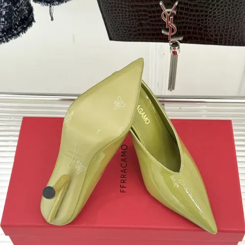 Cheap Salvatore Ferragamo Slippers For Women #1409170 Replica Wholesale [$108.00 USD] [ITEM#1409170] on Replica Salvatore Ferragamo Slippers