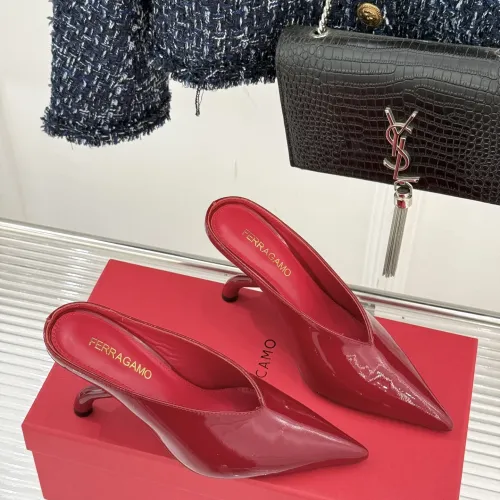 Cheap Salvatore Ferragamo Slippers For Women #1409171 Replica Wholesale [$108.00 USD] [ITEM#1409171] on Replica Salvatore Ferragamo Slippers