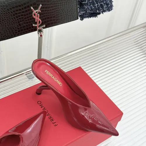 Cheap Salvatore Ferragamo Slippers For Women #1409171 Replica Wholesale [$108.00 USD] [ITEM#1409171] on Replica Salvatore Ferragamo Slippers